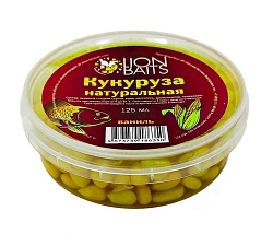 Кукуруза натуральная LION BAITS Ваниль 125мл