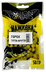 Горох насадочный Наживка LION BAITS Тутти-Фрутти 50гр